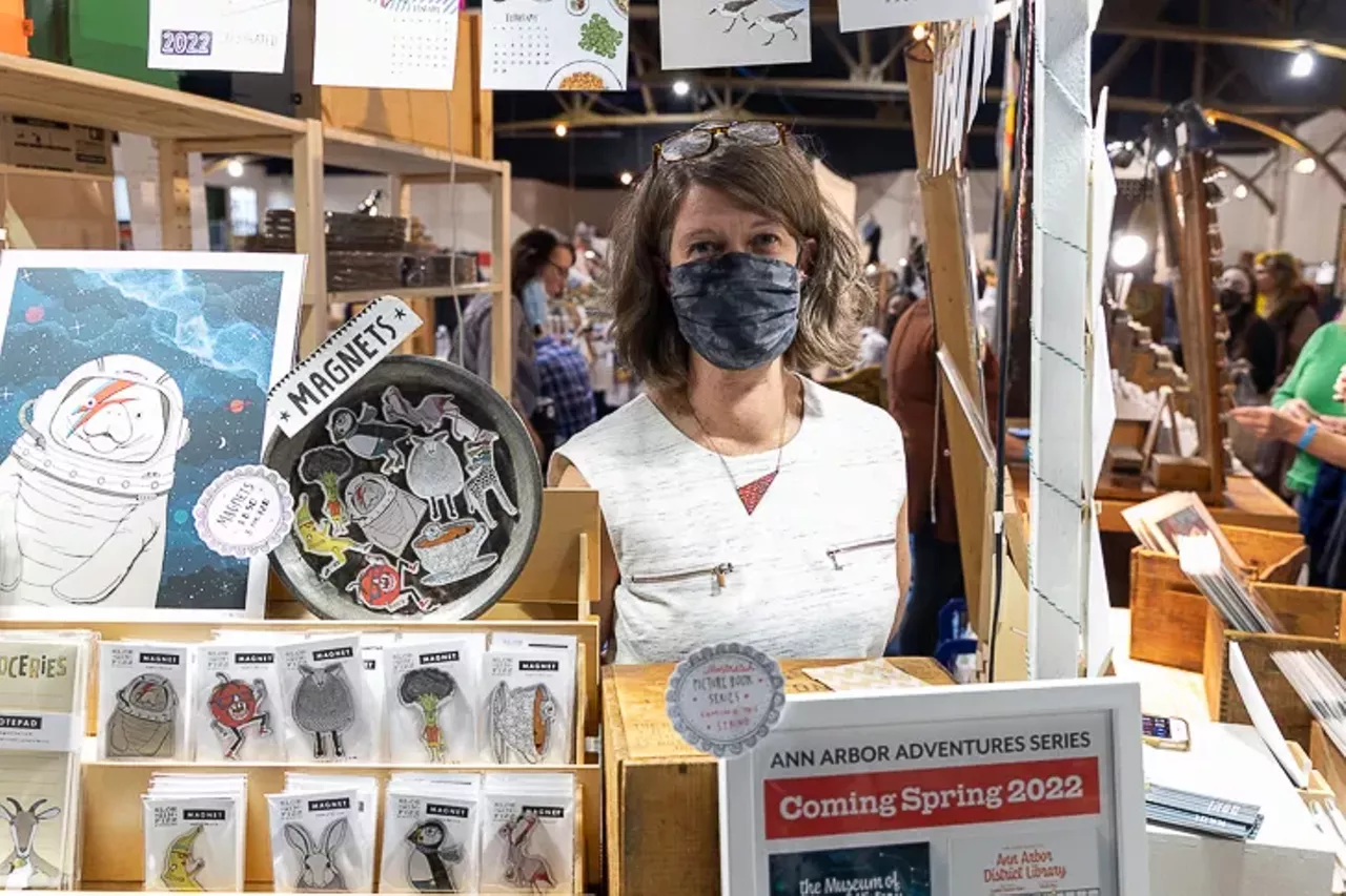 Image: All the crafty people we saw at the Detroit Urban Craft Fair