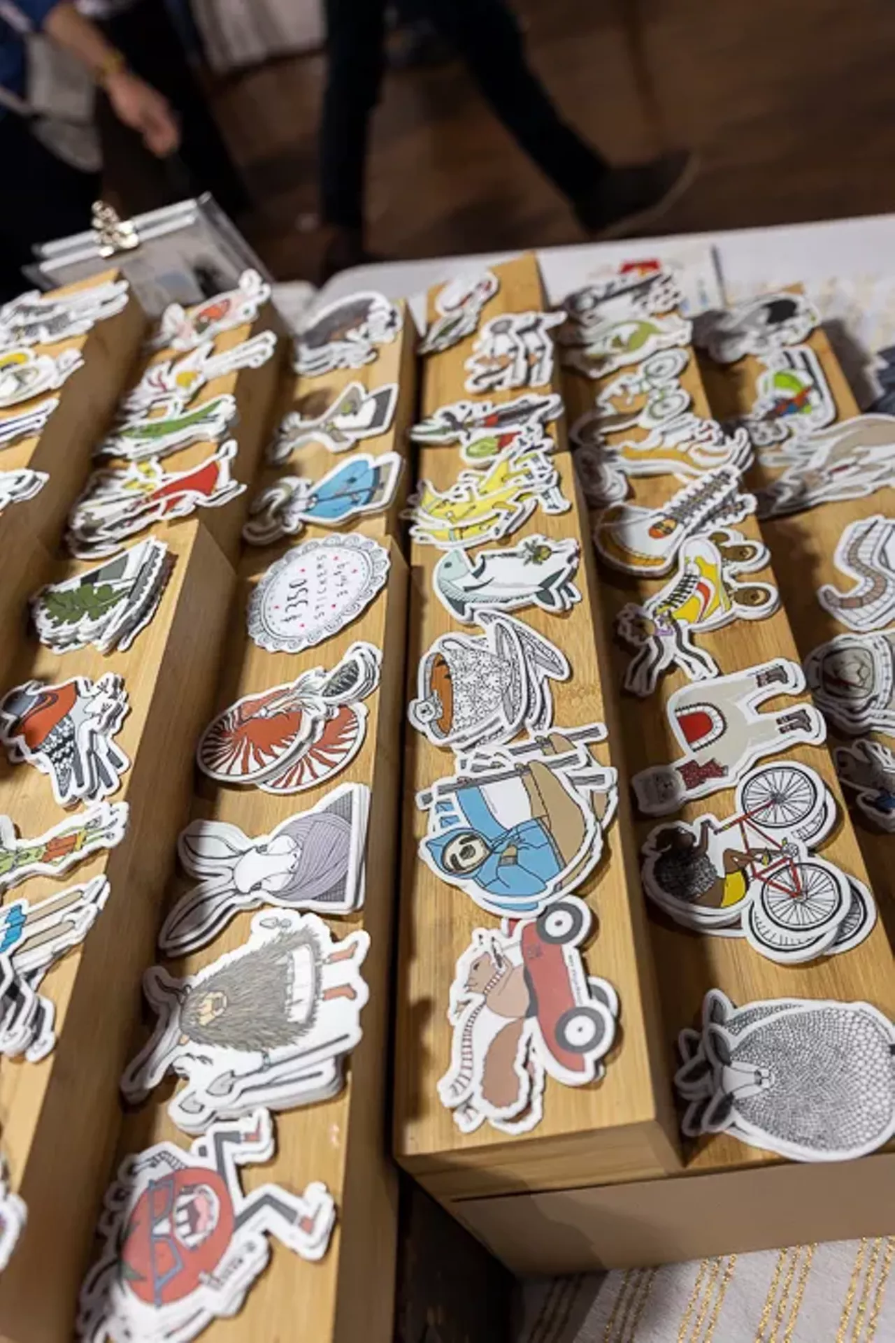 Image: All the crafty people we saw at the Detroit Urban Craft Fair