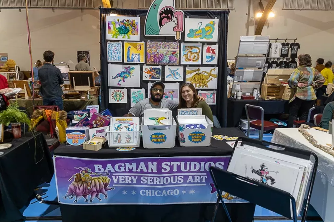 Image: All the crafty people we saw at the Detroit Urban Craft Fair