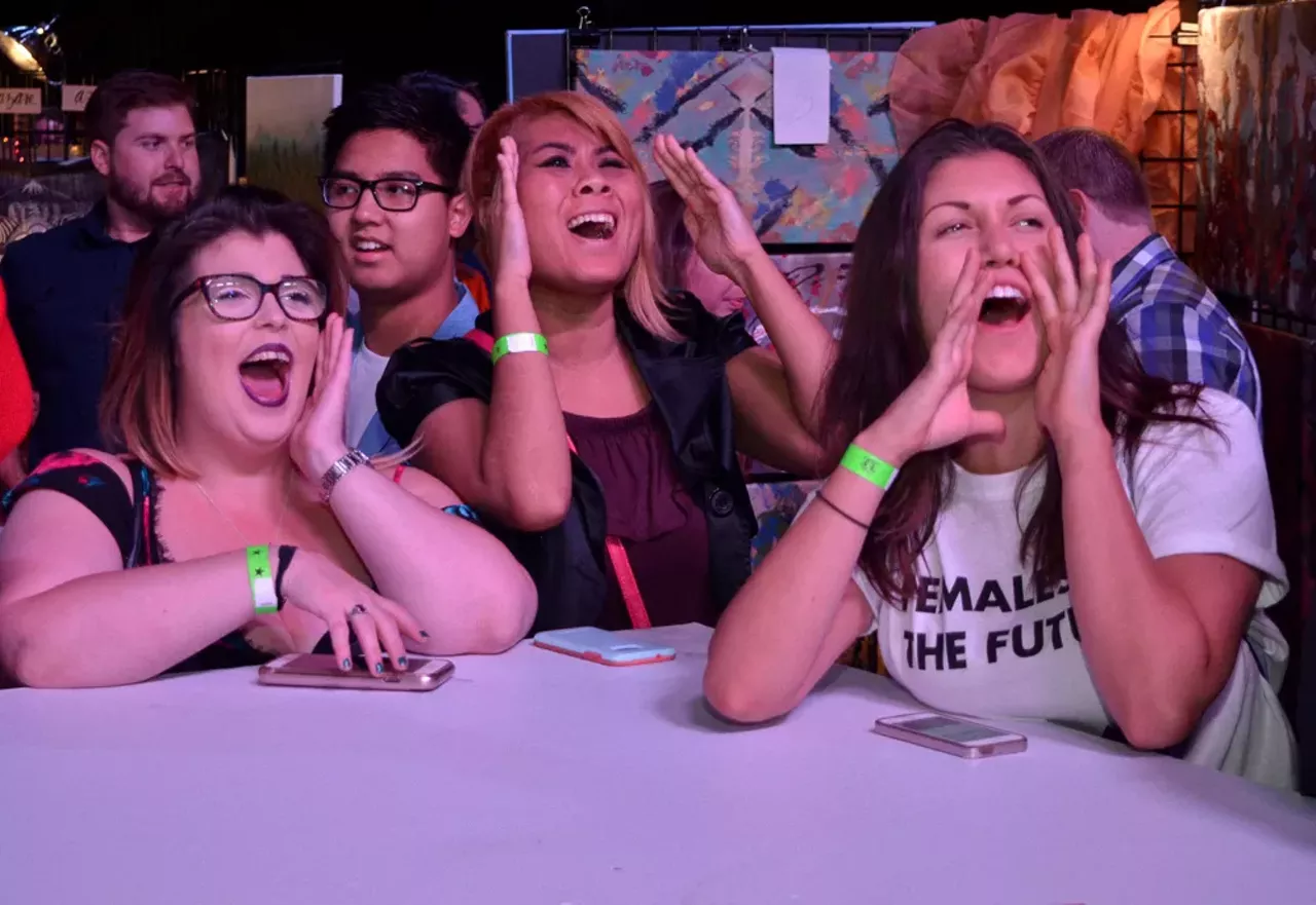 Image: All the crazy people we saw during Fixate @ St. Andrews Hall