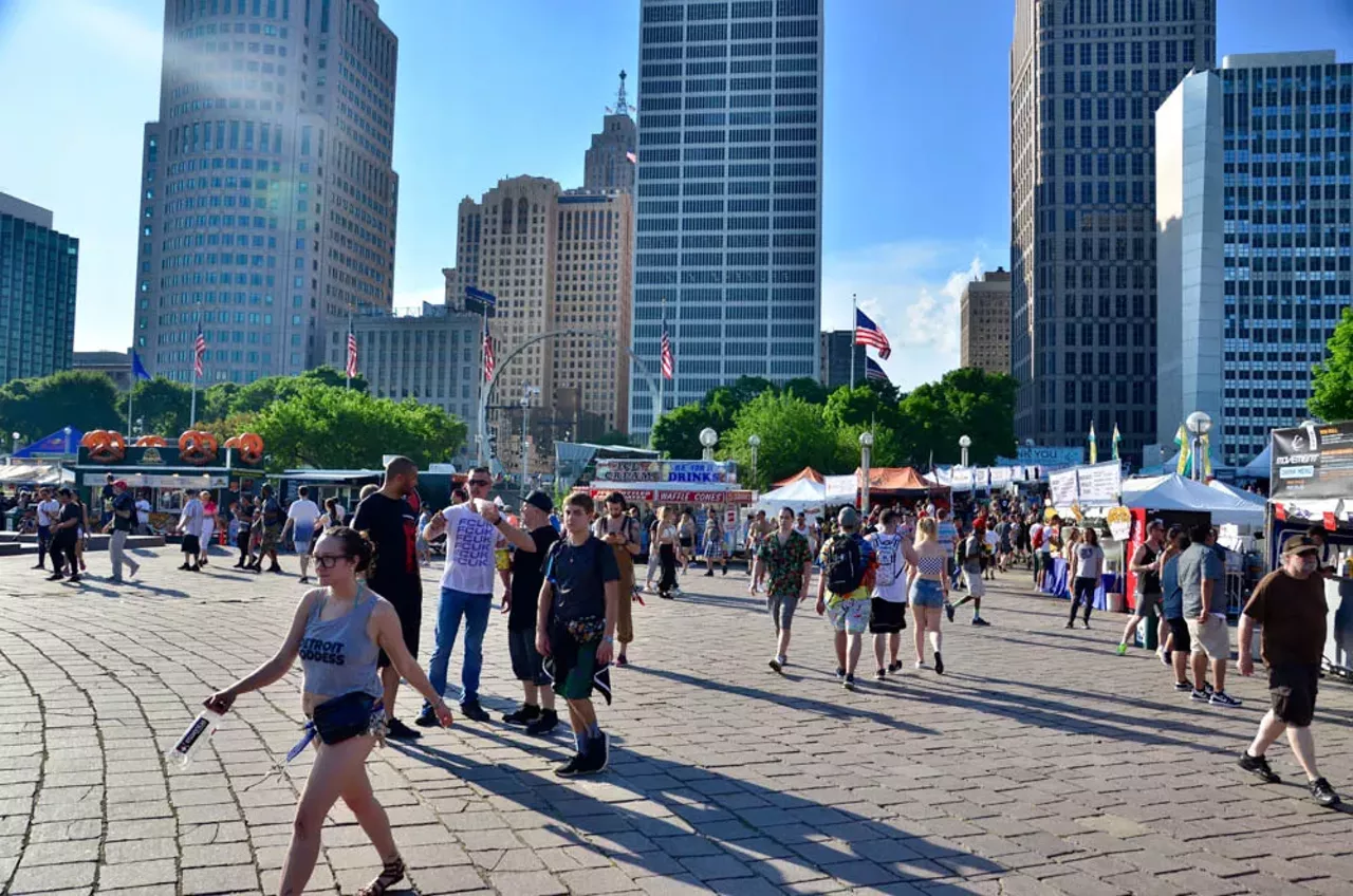 Image: All the crazy ravers we saw partying at day 2 of Movement