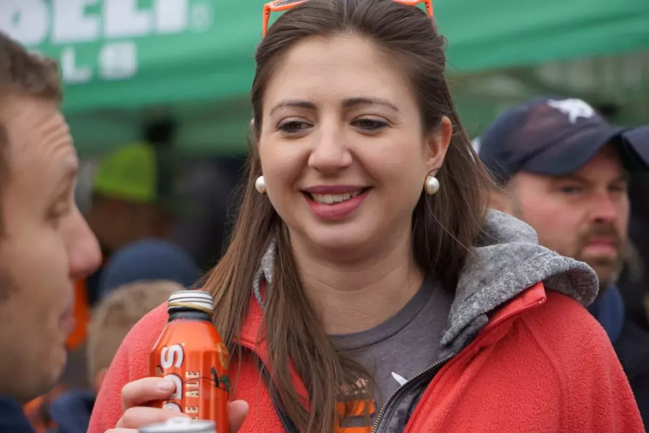 Image: All the Detroit Tigers fans we saw at Opening Day