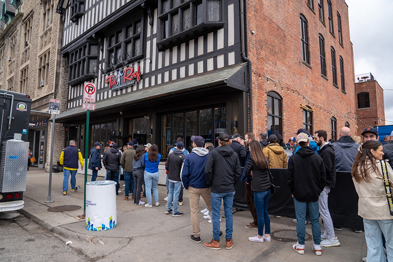 All the Detroit Tigers fans we saw celebrating Opening Day 2022, Detroit
