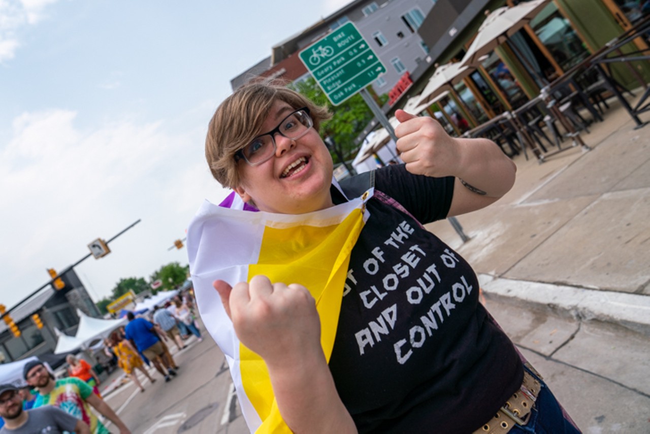 All the fabulous people we saw at Ferndale Pride 2019