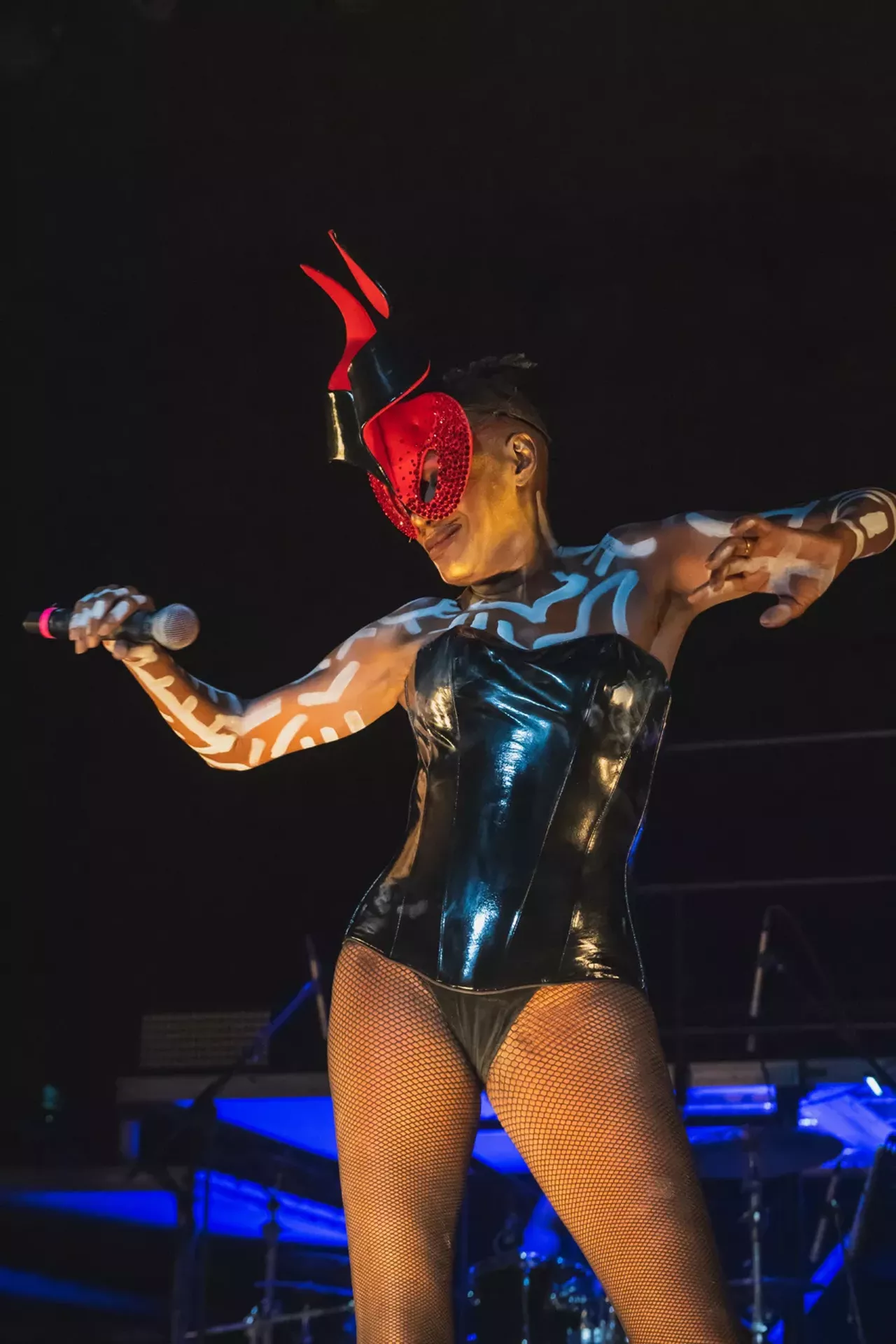 Image: All the fierce looks served at Grace Jones' show at Detroit's Masonic Temple