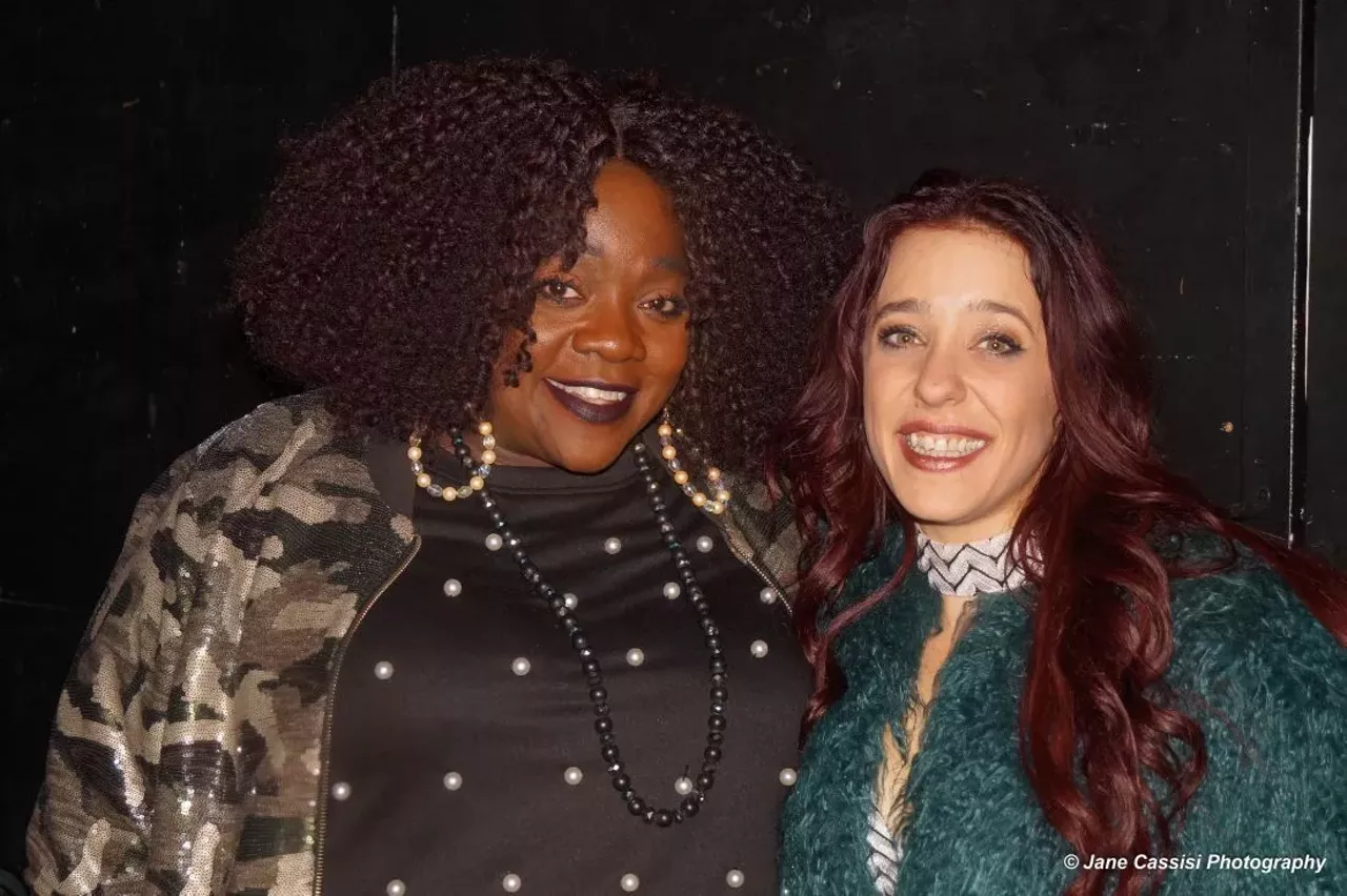 Image: All the friends we saw at the Detroit Blues Society at Token Lounge