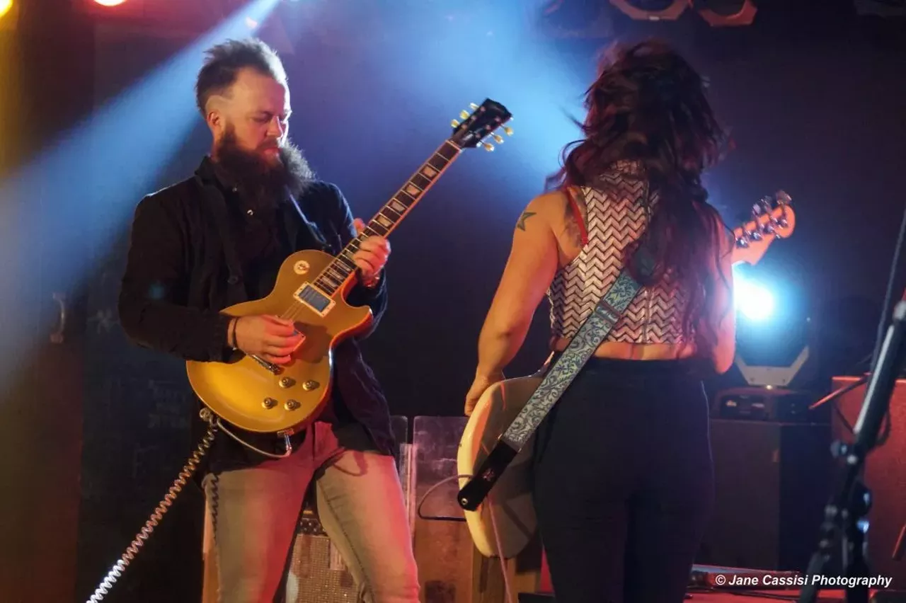 Image: All the friends we saw at the Detroit Blues Society at Token Lounge