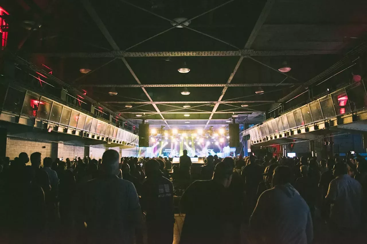 Image: All the funky people we saw at the Roots and Slum Village at the Russell Industrial Center