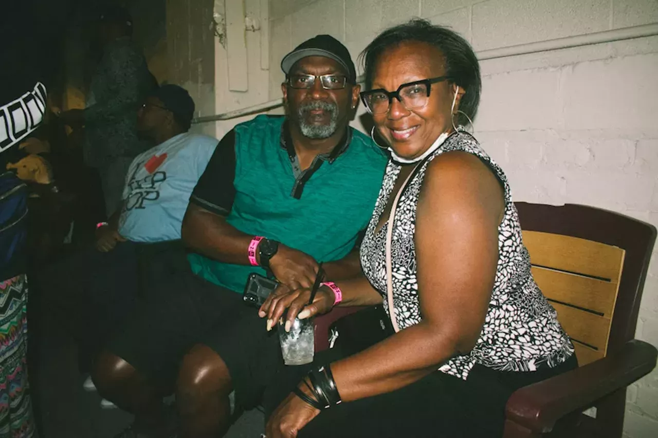 Image: All the funky people we saw at the Roots and Slum Village at the Russell Industrial Center