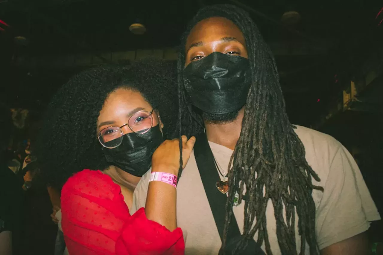 Image: All the funky people we saw at the Roots and Slum Village at the Russell Industrial Center