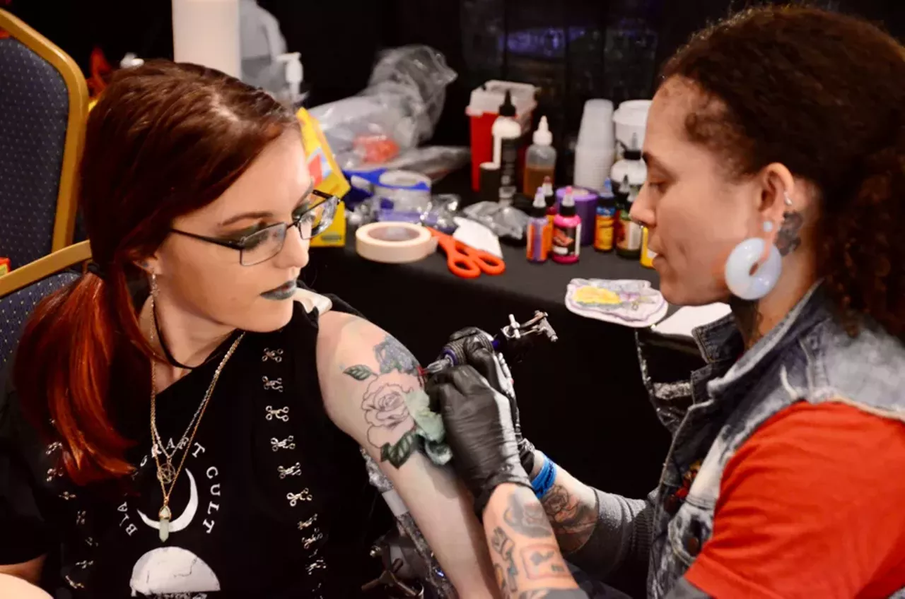 Image: All the inked babes we saw at the 25th annual Motor City Tattoo Expo in Detroit