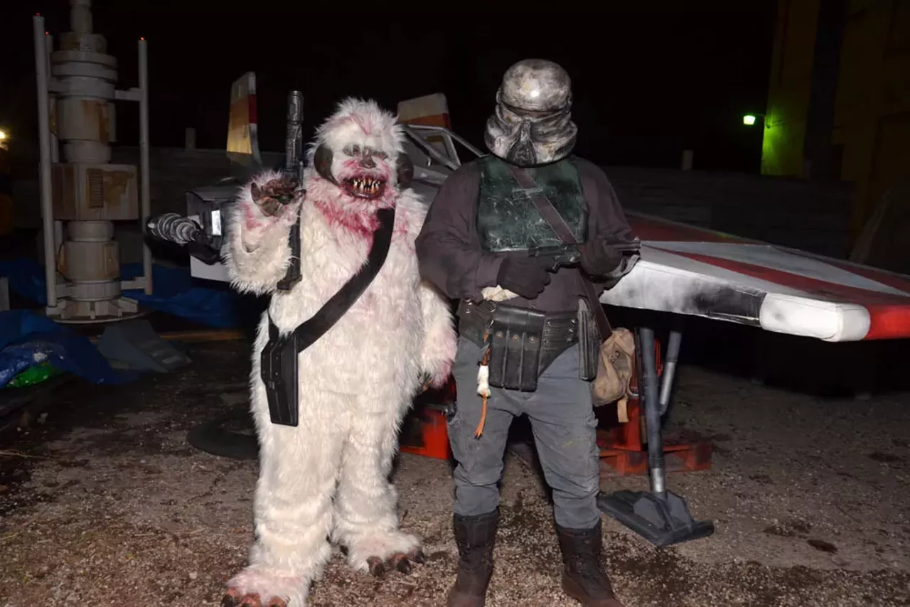Image: All the Jedi and smugglers we saw at Tangent Gallery's Space Dive