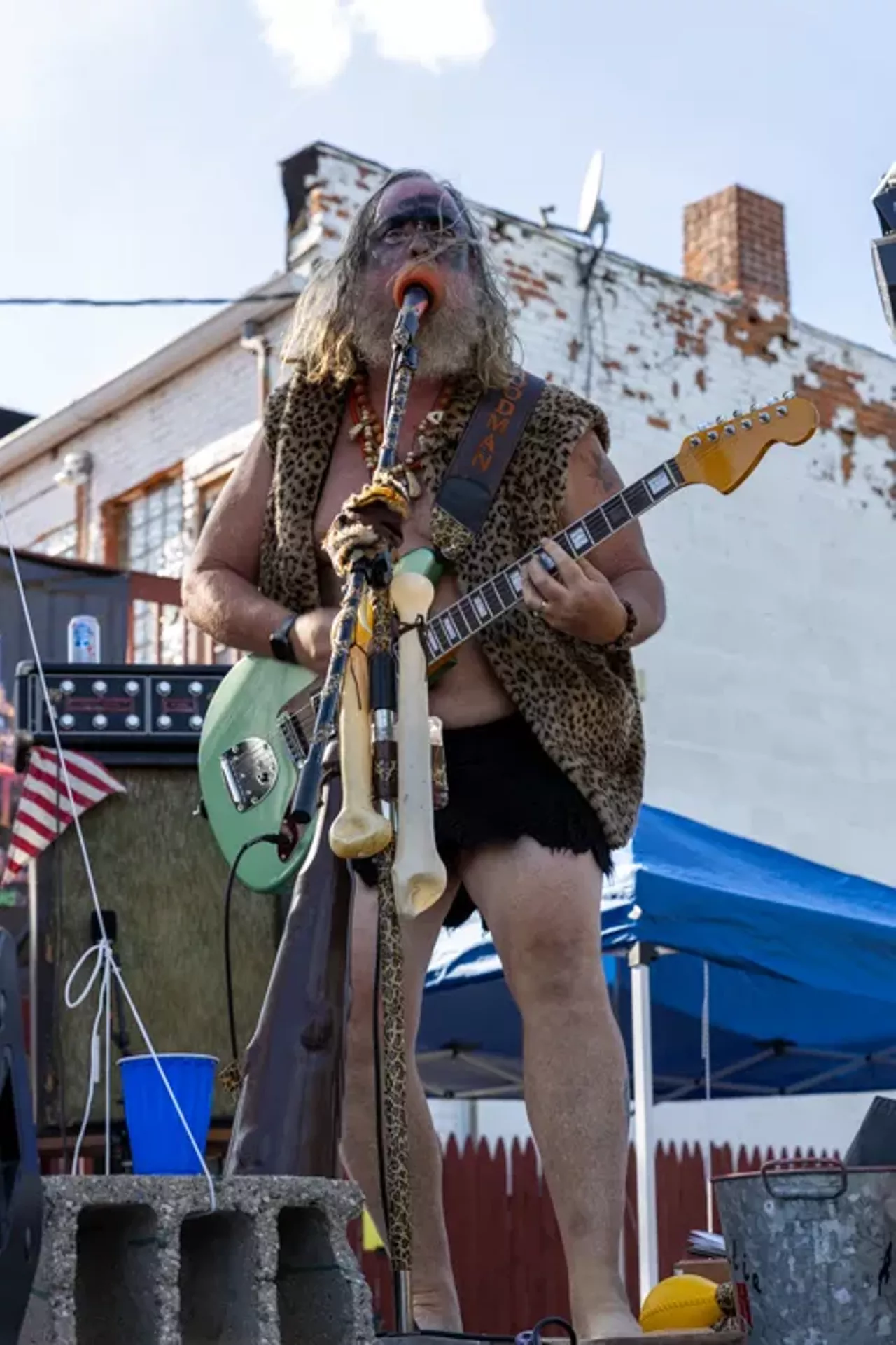 Image: All the lovely punks we saw at the fourth annual Punk Rock BBQ at Detroit's Core Park