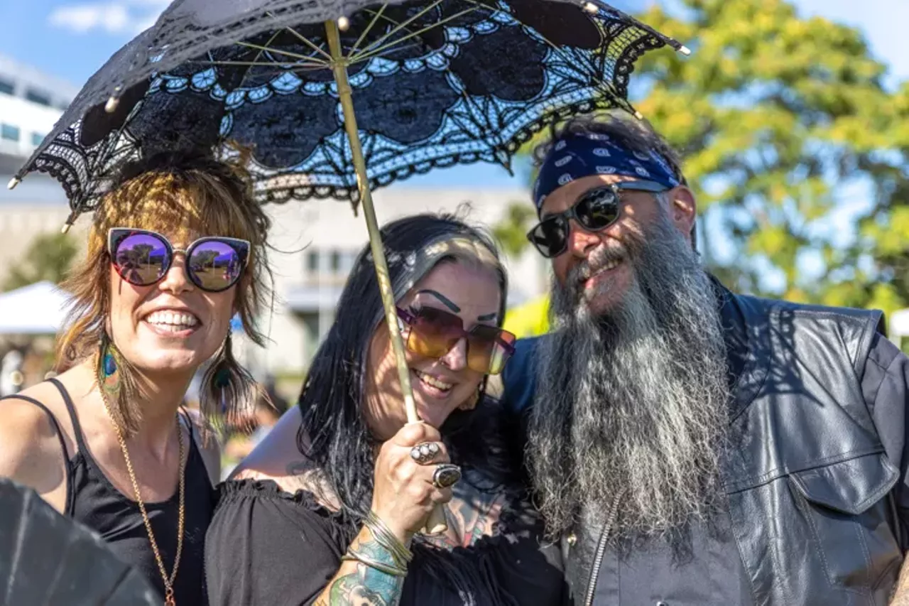 Image: All the lovely punks we saw at the fourth annual Punk Rock BBQ at Detroit's Core Park