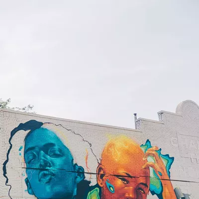 Image: All the mural magic we saw at Detroit's inaugural BLKOUT Walls mural festival