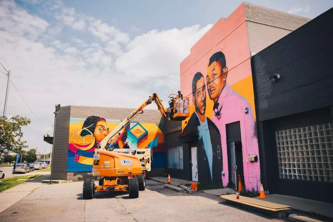 Image: All the mural magic we saw at Detroit's inaugural BLKOUT Walls mural festival