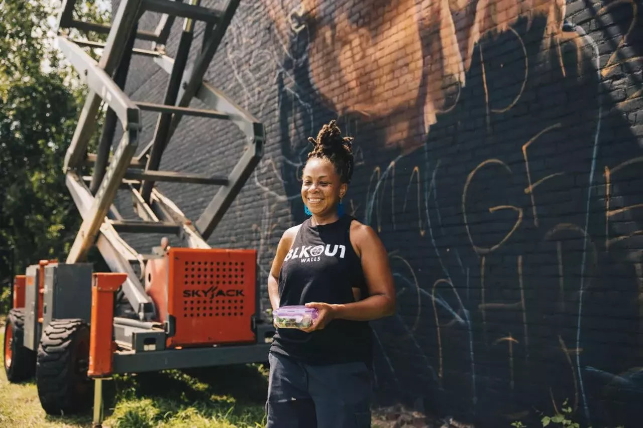 Image: All the mural magic we saw at Detroit's inaugural BLKOUT Walls mural festival