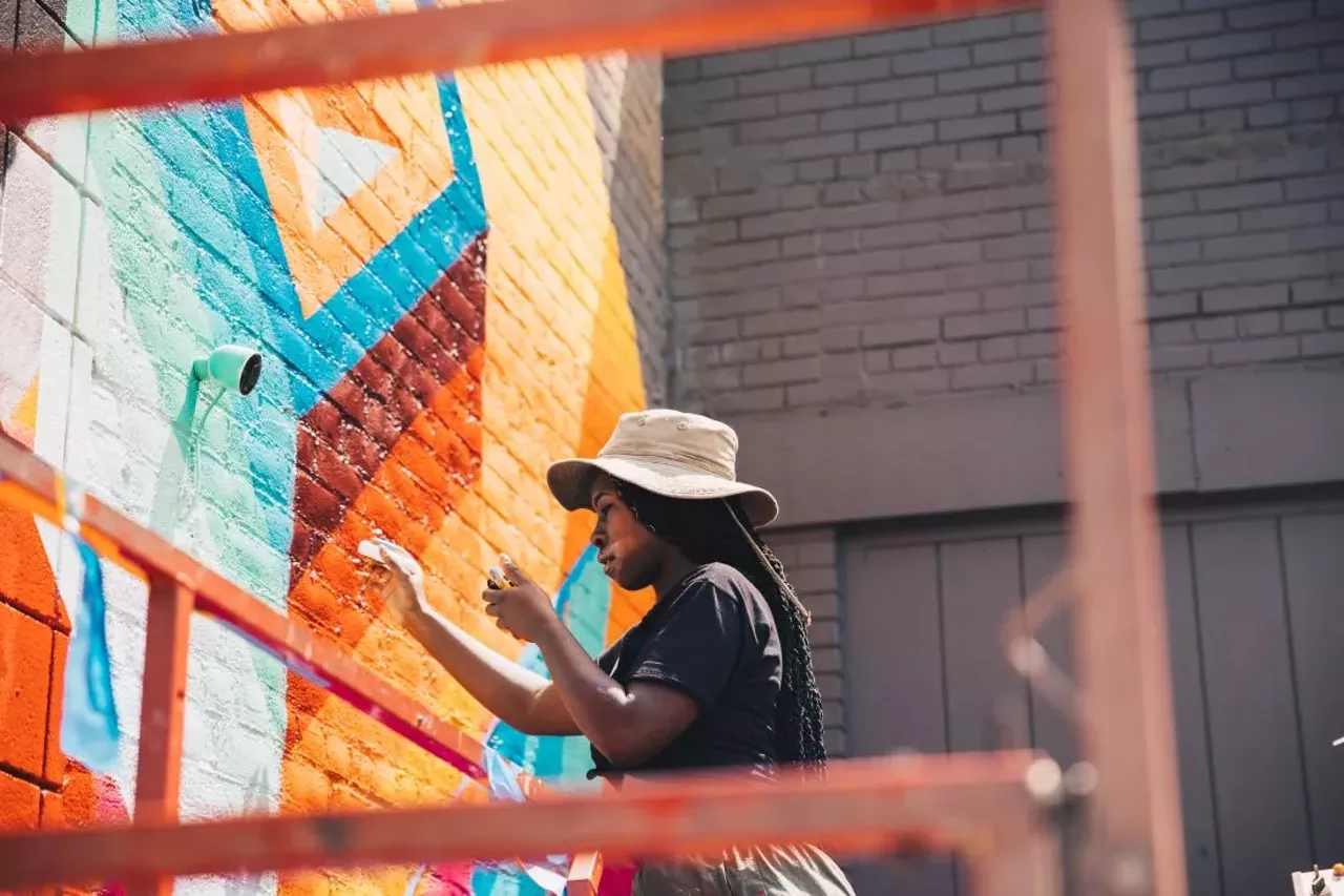 Image: All the mural magic we saw at Detroit's inaugural BLKOUT Walls mural festival