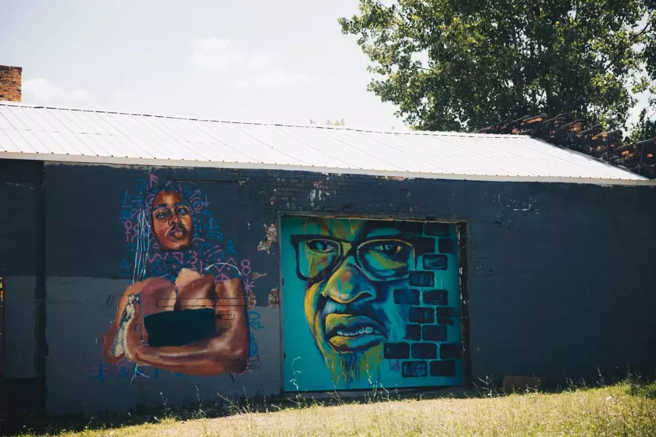 Image: All the mural magic we saw at Detroit's inaugural BLKOUT Walls mural festival