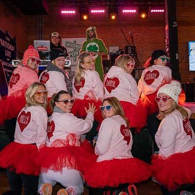All the nearly naked people we saw during Cupid's Undie Run Detroit 2022