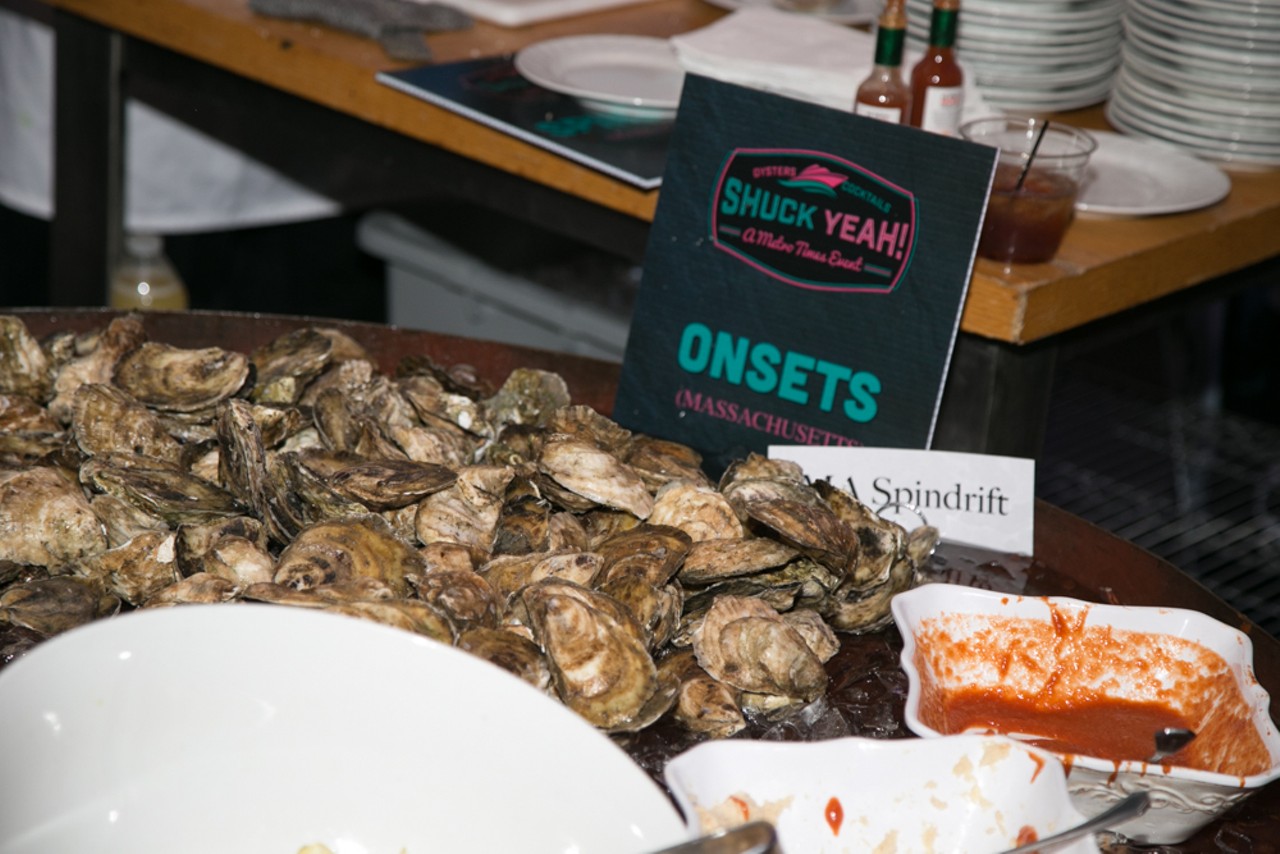 All the people, food, and oysters we saw at Shuck Yeah!