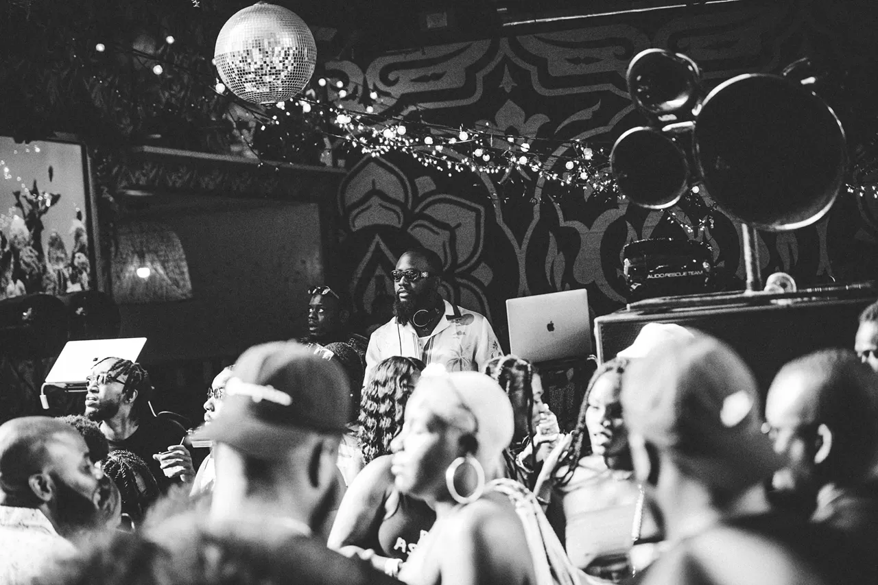 All the people we saw partying at the Jerk X Jollof Summer Series: Bashment Edition party at the Belt in Detroit