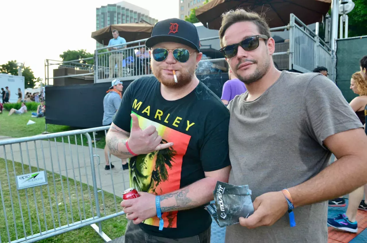 Image: All the ravers we saw still standing at day 3 of Movement