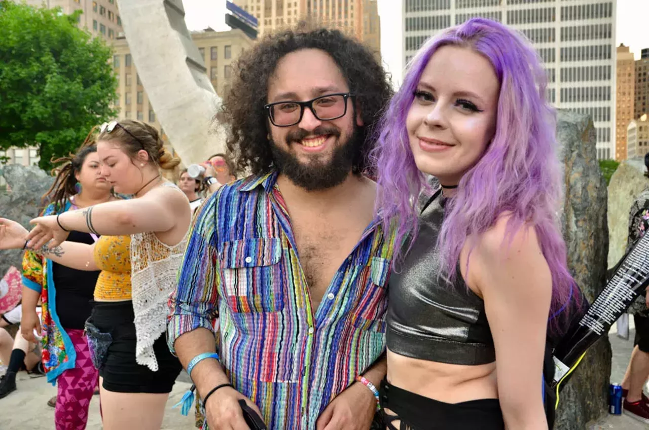 Image: All the ravers we saw still standing at day 3 of Movement