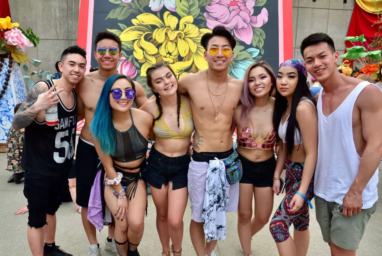 Image: All the ravers we saw still standing at day 3 of Movement