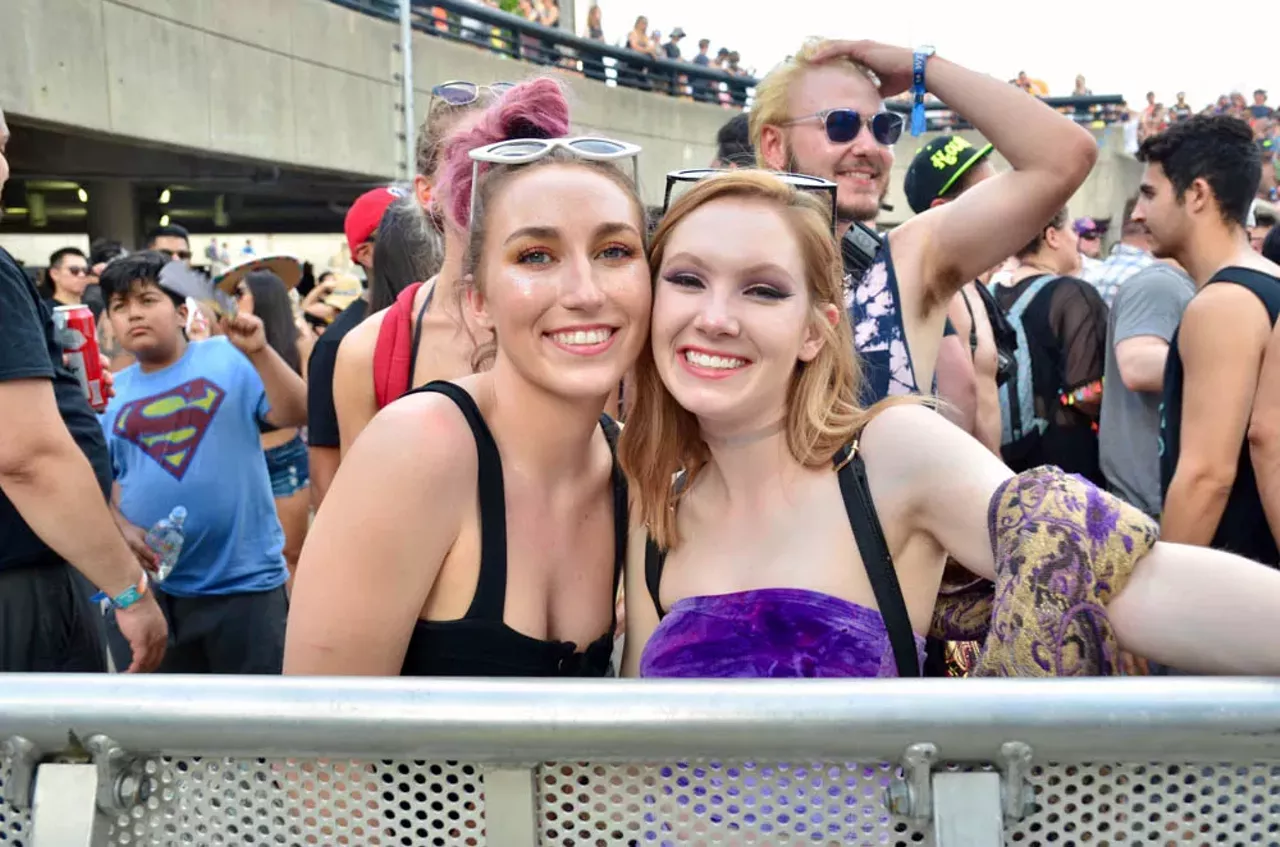 Image: All the ravers we saw still standing at day 3 of Movement
