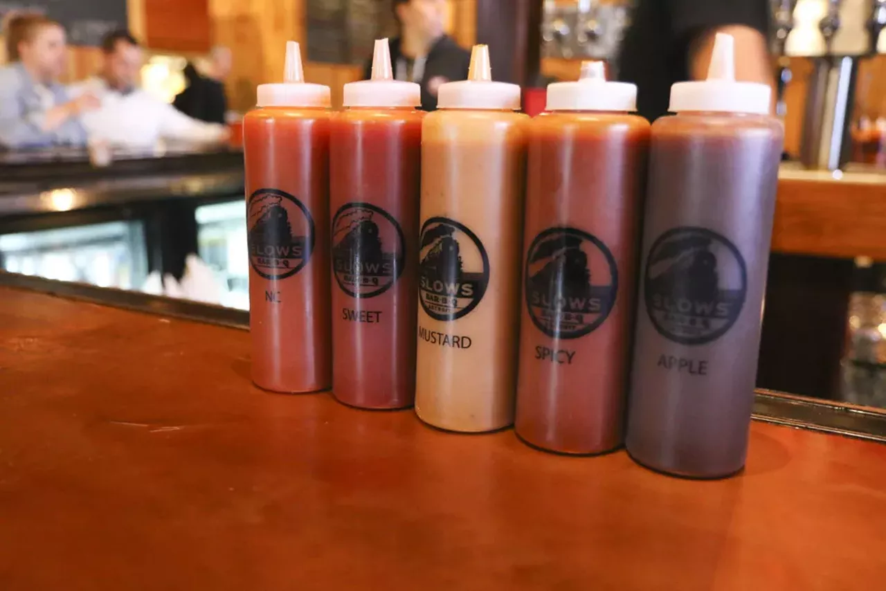 Restaurant: Slows Address: 2138 Michigan Ave, Detroit, MI 48216 Chef(s): Chef Michael Metevia Food: The Reason Drink: Choice of Atwater Beer 