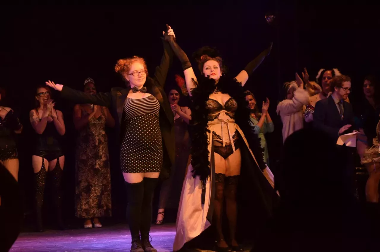 Image: All the sexy people we saw at the Michigan Burlesque Festival