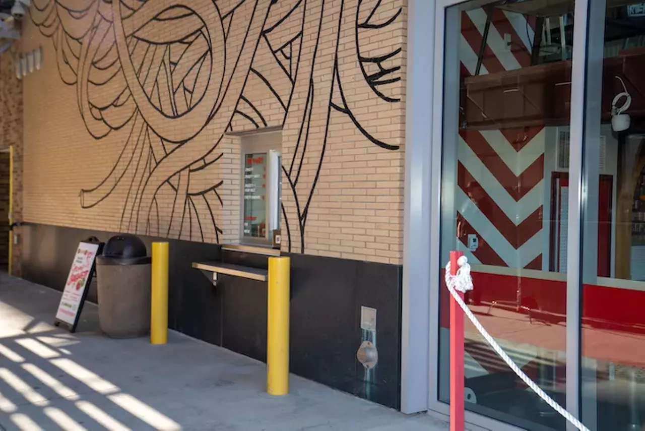 Image: All the Shady-ness we saw at the grand opening of Eminem's Mom's Spaghetti restaurant in Detroit