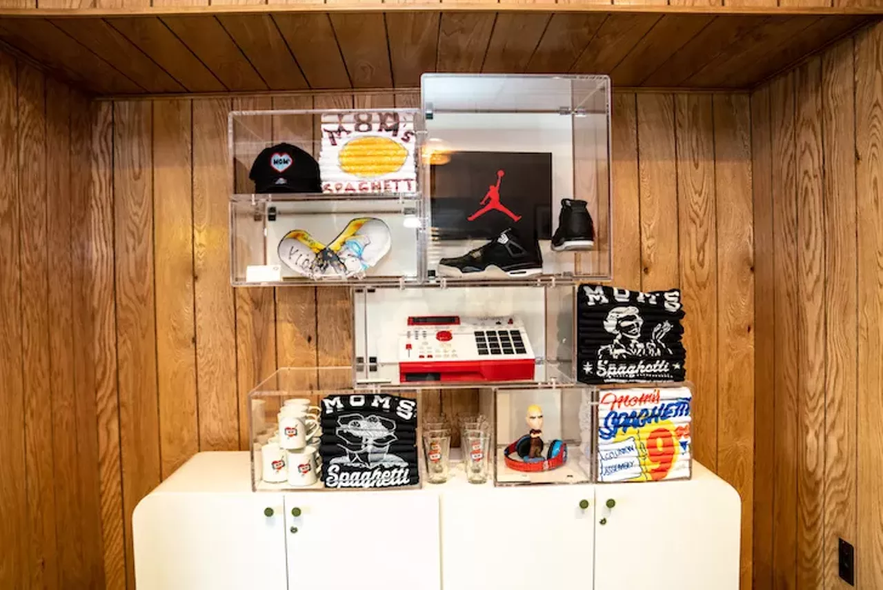Image: All the Shady-ness we saw at the grand opening of Eminem's Mom's Spaghetti restaurant in Detroit