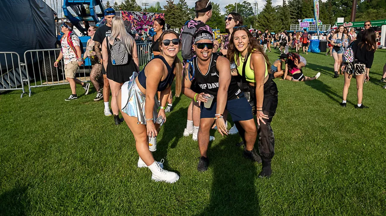 All the shiny happy people we saw at Breakaway Festival