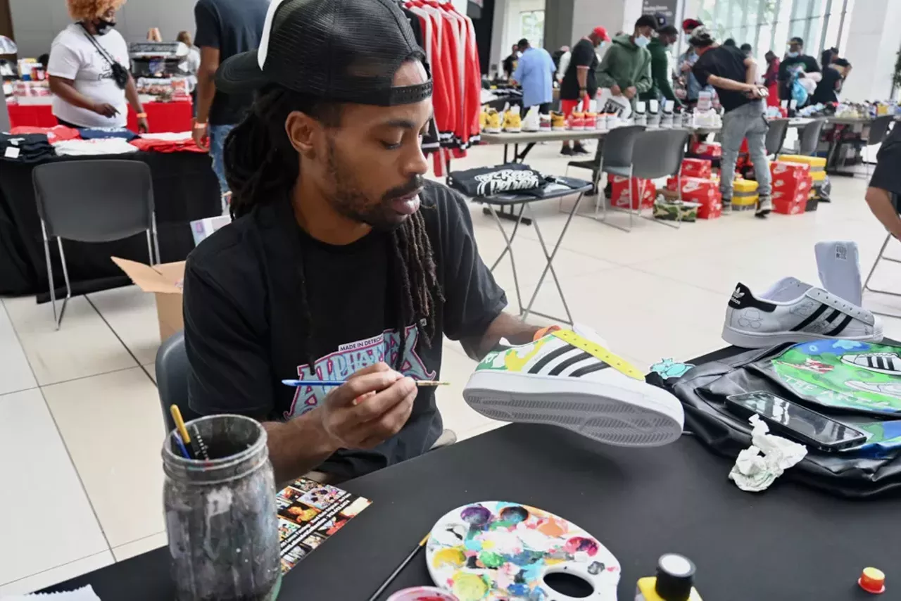 Image: All the sneaker heads we saw at the SNKR Show at Detroit's TCF Center