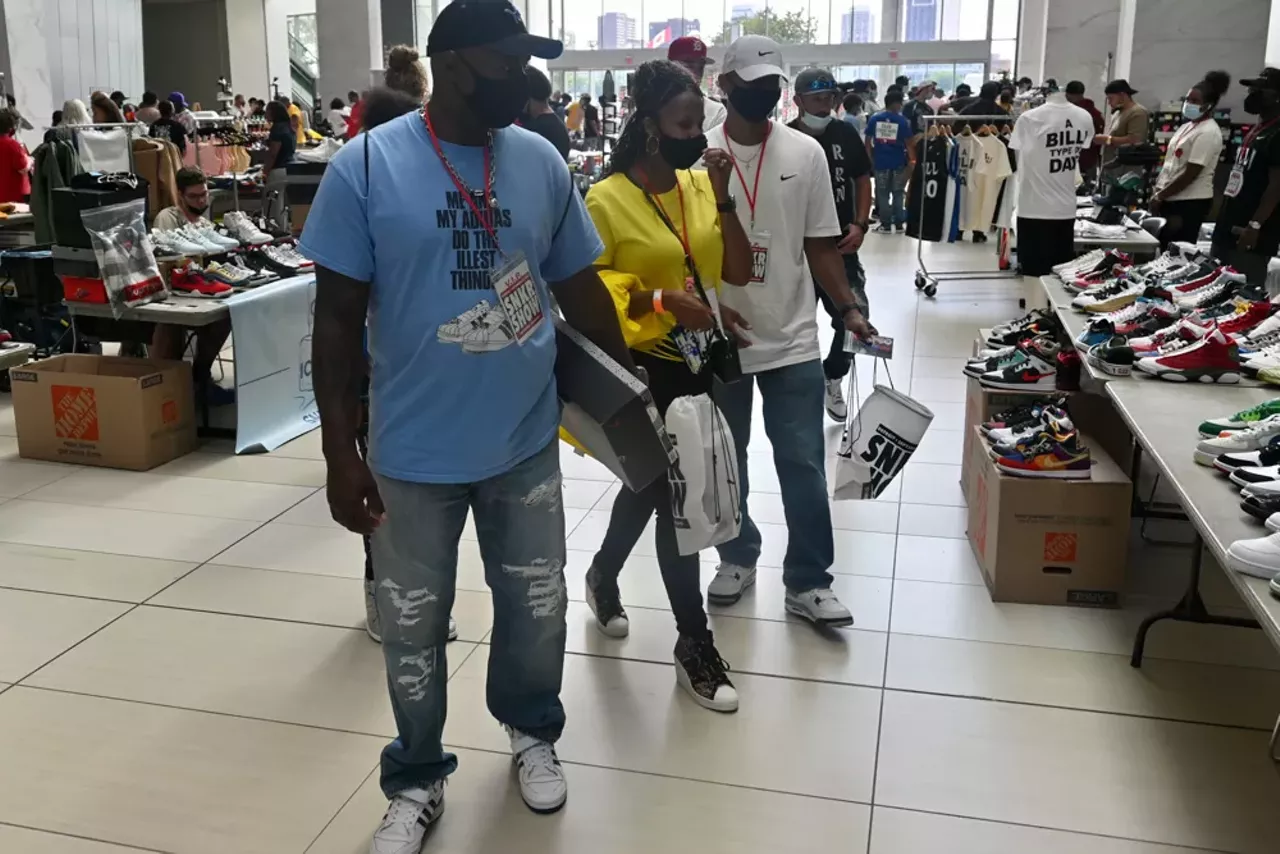 Image: All the sneaker heads we saw at the SNKR Show at Detroit's TCF Center