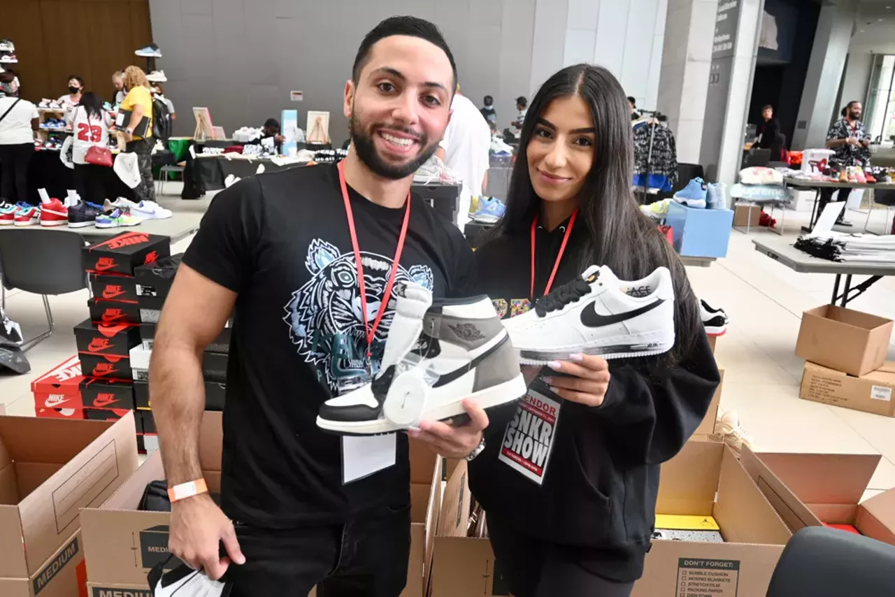 Image: All the sneaker heads we saw at the SNKR Show at Detroit's TCF Center