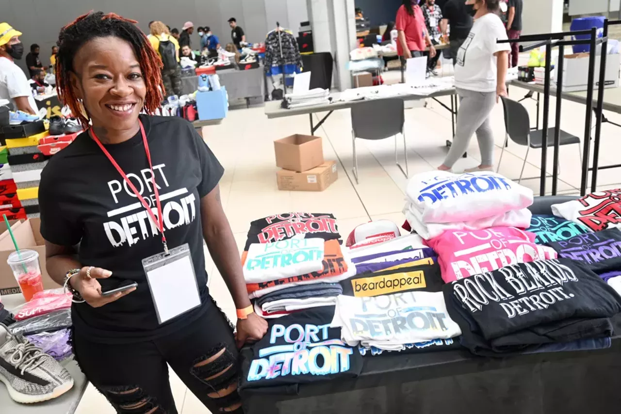 Image: All the sneaker heads we saw at the SNKR Show at Detroit's TCF Center