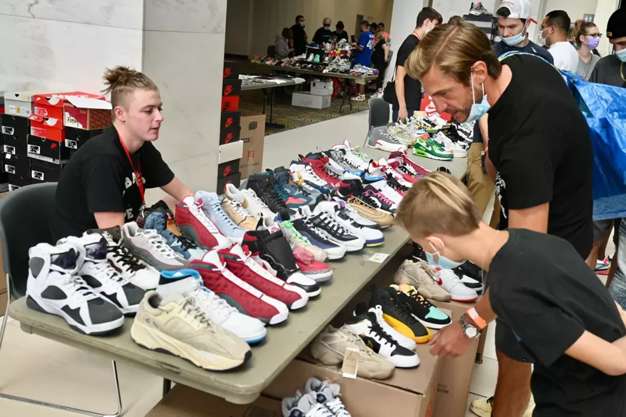 Image: All the sneaker heads we saw at the SNKR Show at Detroit's TCF Center