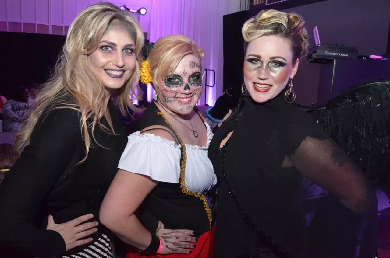 Image: All the spooky people we saw at Beautiful Nightmares @ Rusas Printing