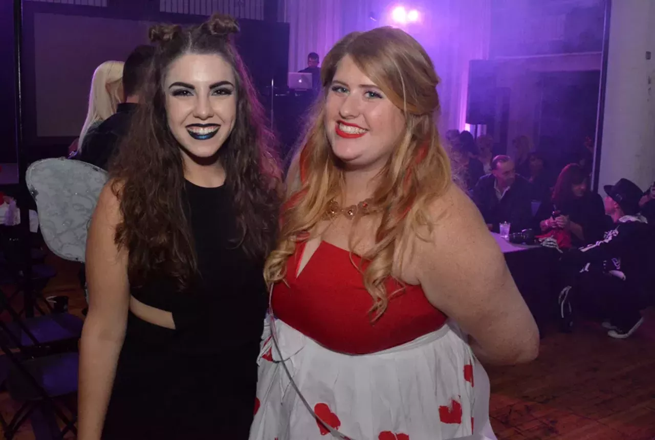 Image: All the spooky people we saw at Beautiful Nightmares @ Rusas Printing