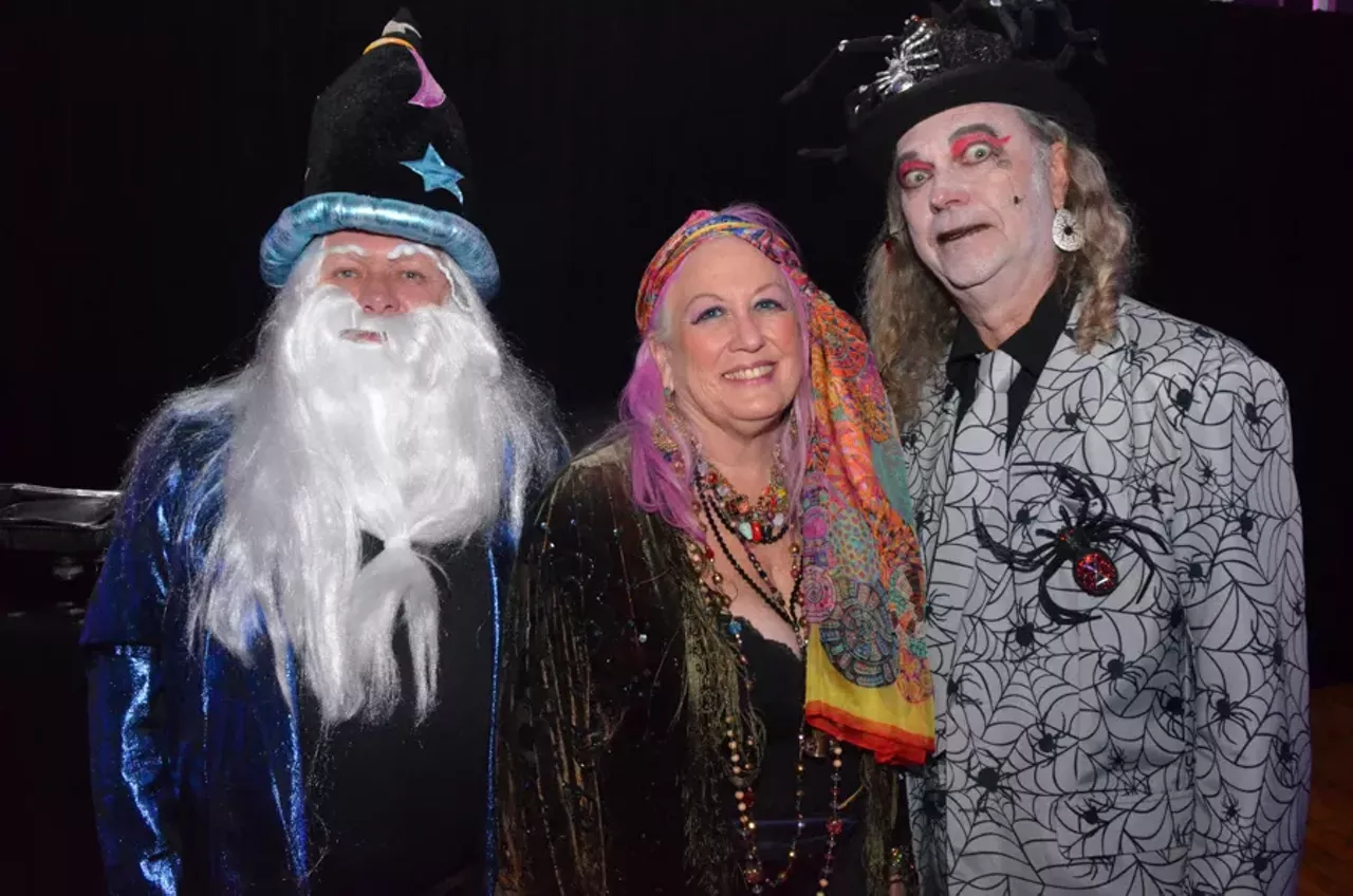 Image: All the spooky people we saw at Beautiful Nightmares @ Rusas Printing