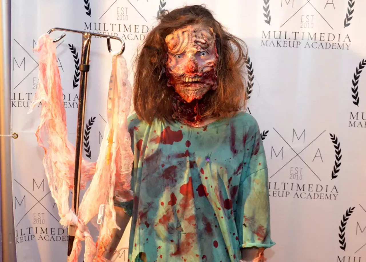 Image: All the spooky people we saw at Beautiful Nightmares @ Rusas Printing