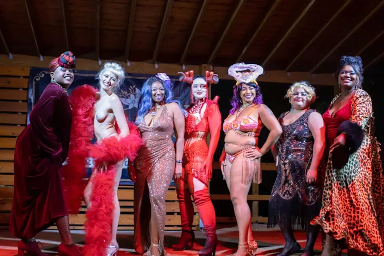 Image: All the sultry people we saw at the Corktown Cabaret