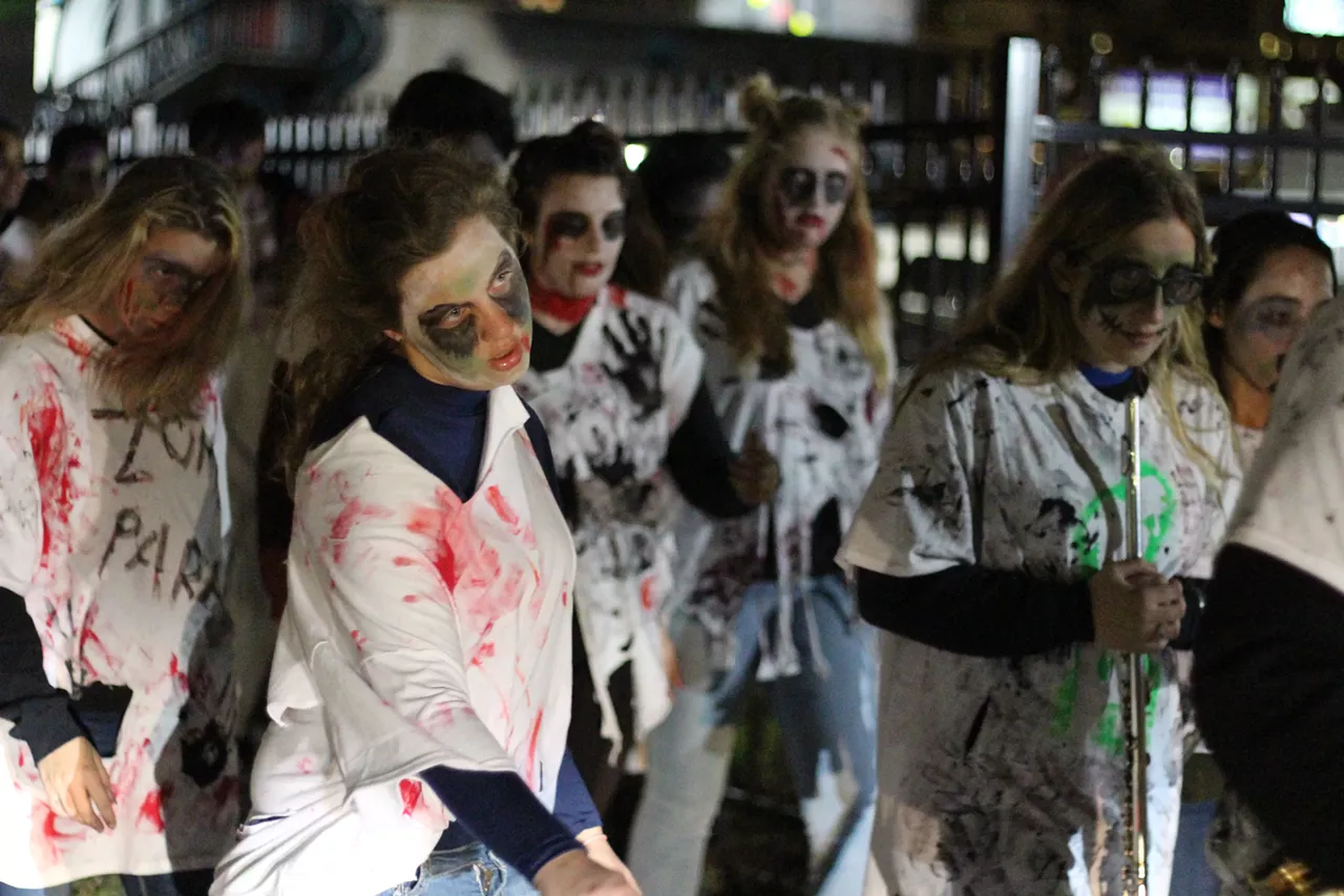 Image: All the walking zombies we saw at Wayne State University's Zombie Parade