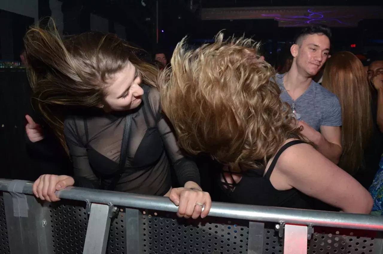 Image: All the wild people we saw dancing at Elektricity