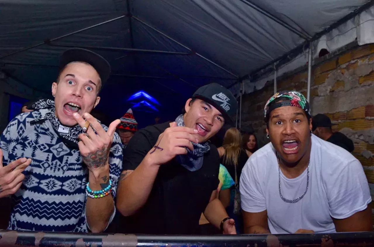 Image: All the wild people we saw during DJ Qbert and Craze @ Elektricity