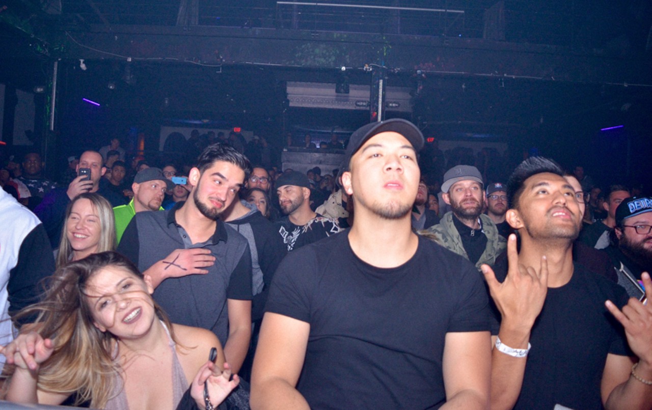 All the wild people we saw during DJ Qbert and Craze @ Elektricity