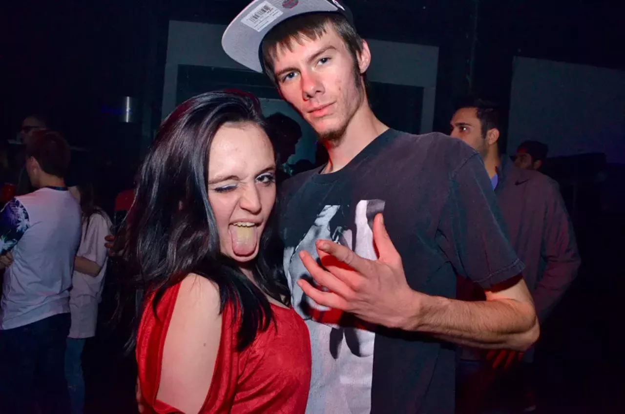 Image: All the wild people we saw during DJ Qbert and Craze @ Elektricity